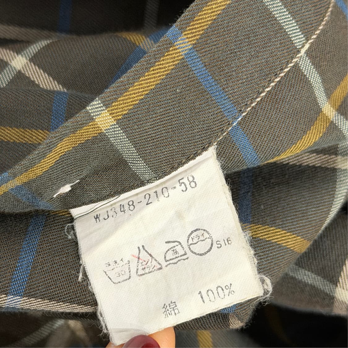 [M] 버버리 체크셔츠 상품이미지7