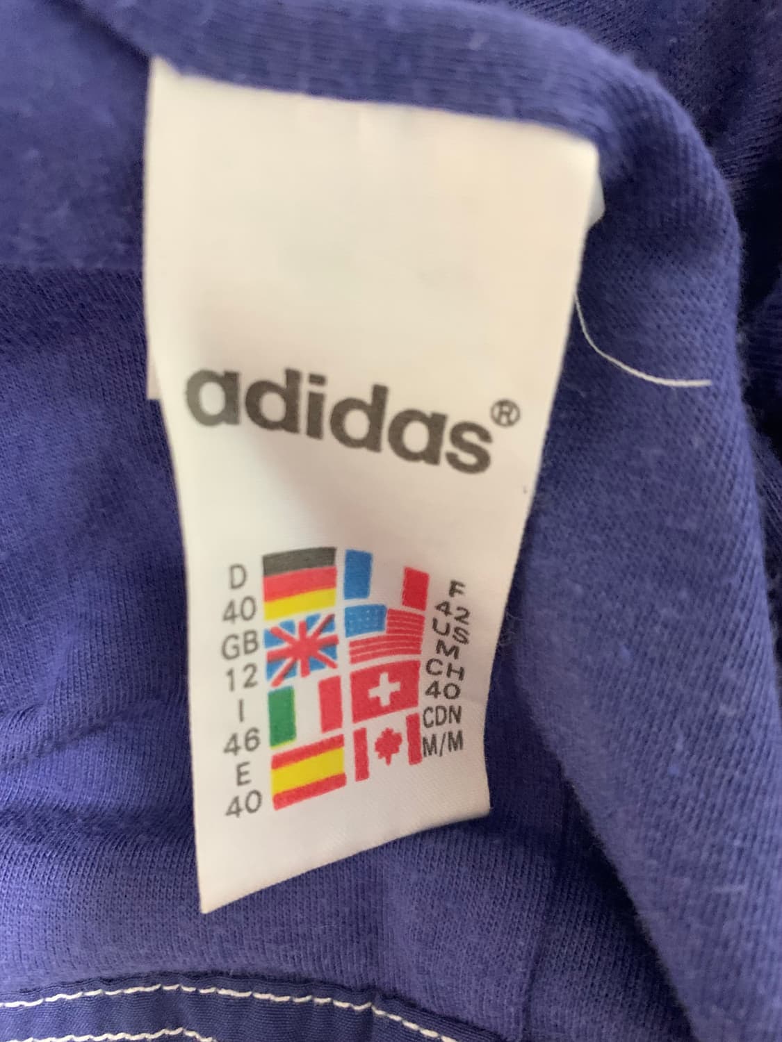 (M) 90‘s 아디다스 플로랄 져지 상품이미지5