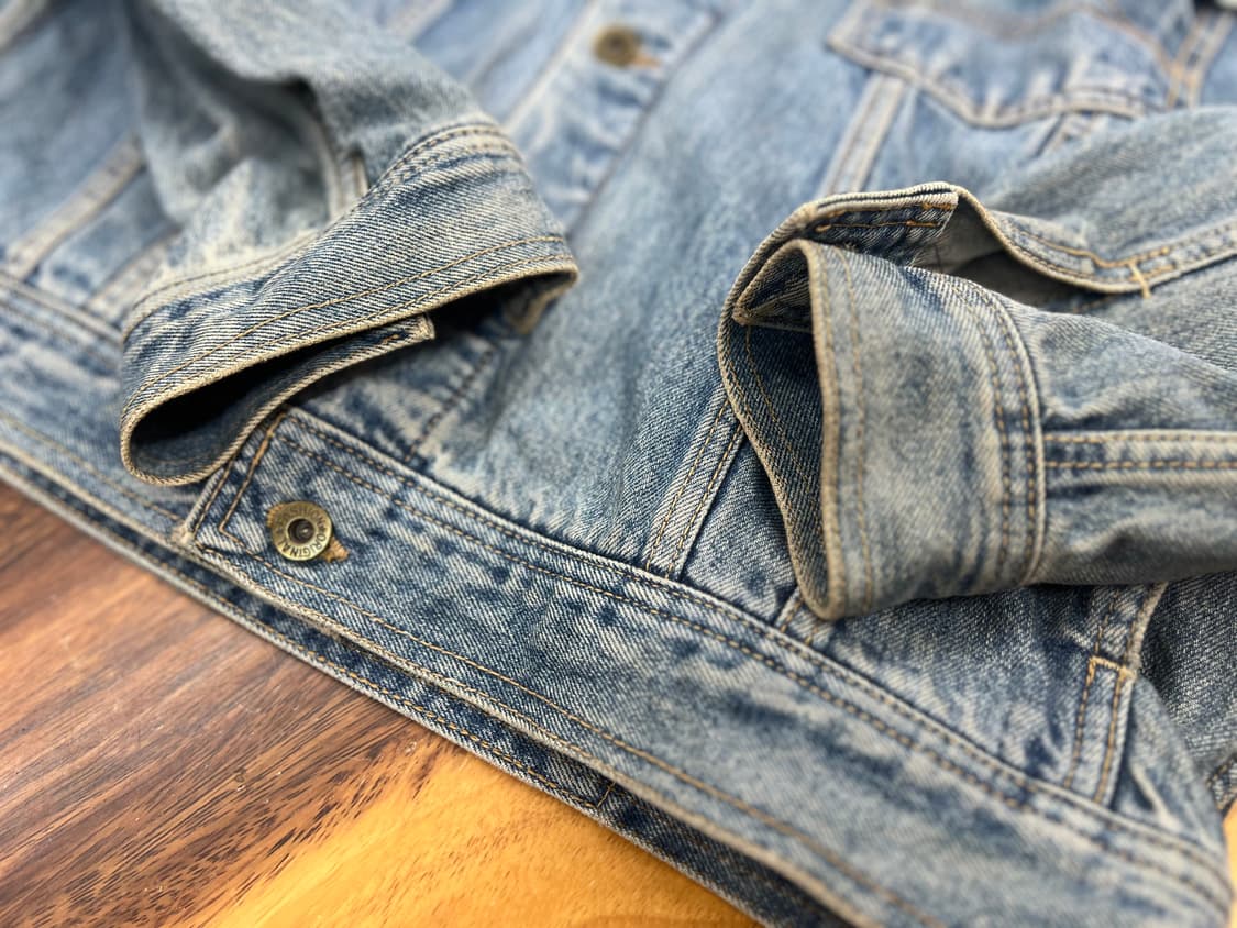 90‘s 올드스쿨 견장 데님자켓  상품이미지9