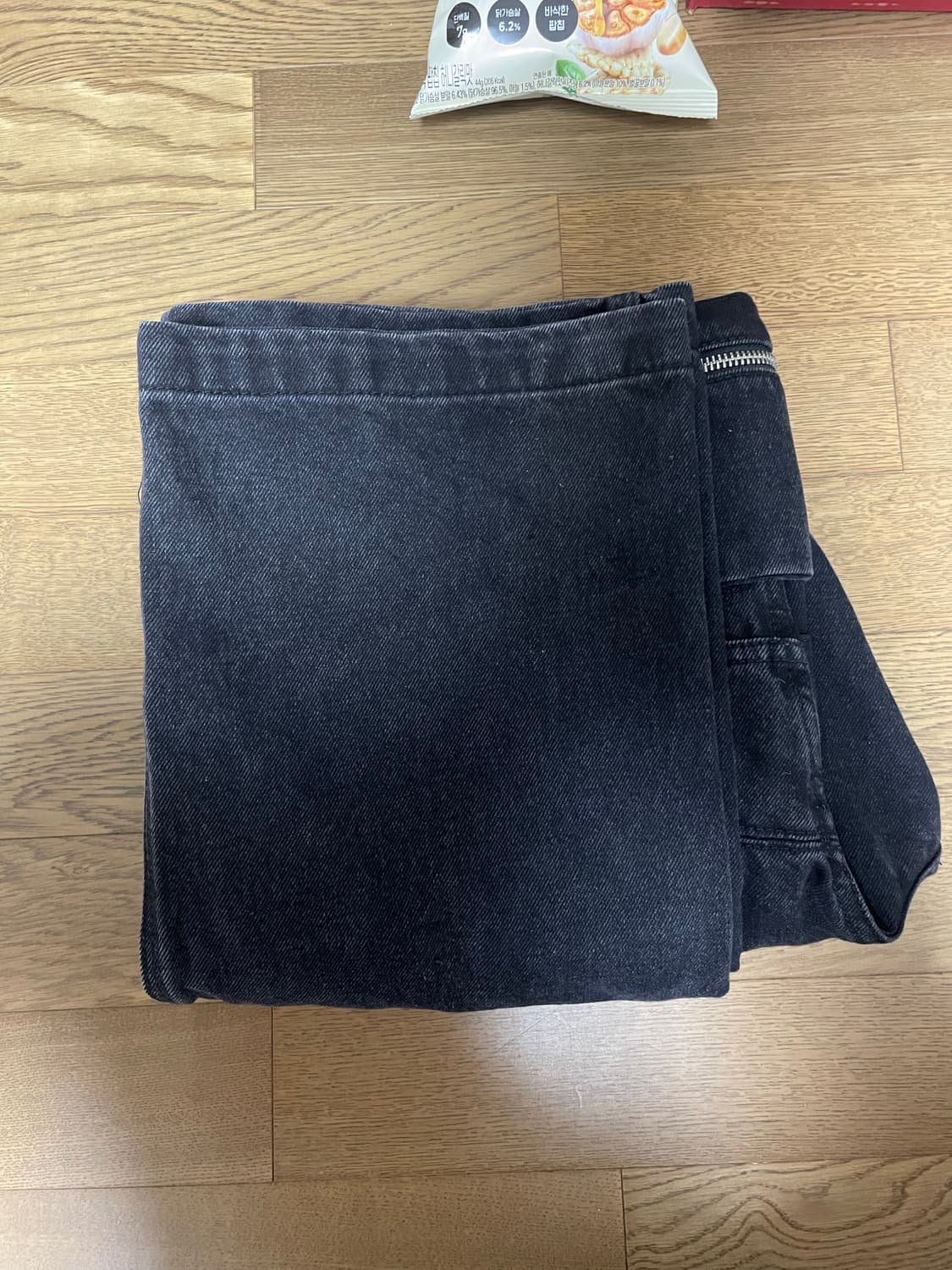 플라스틱프로덕트 백 팬츠 s 블랙 상품이미지4