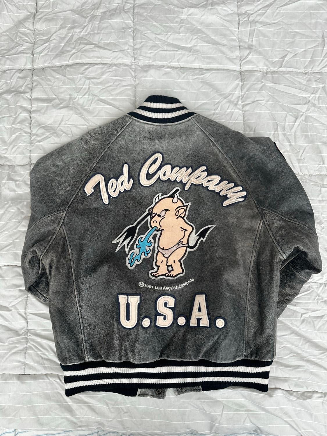 테드컴퍼니 레더자켓 가죽자켓 40 상품이미지2