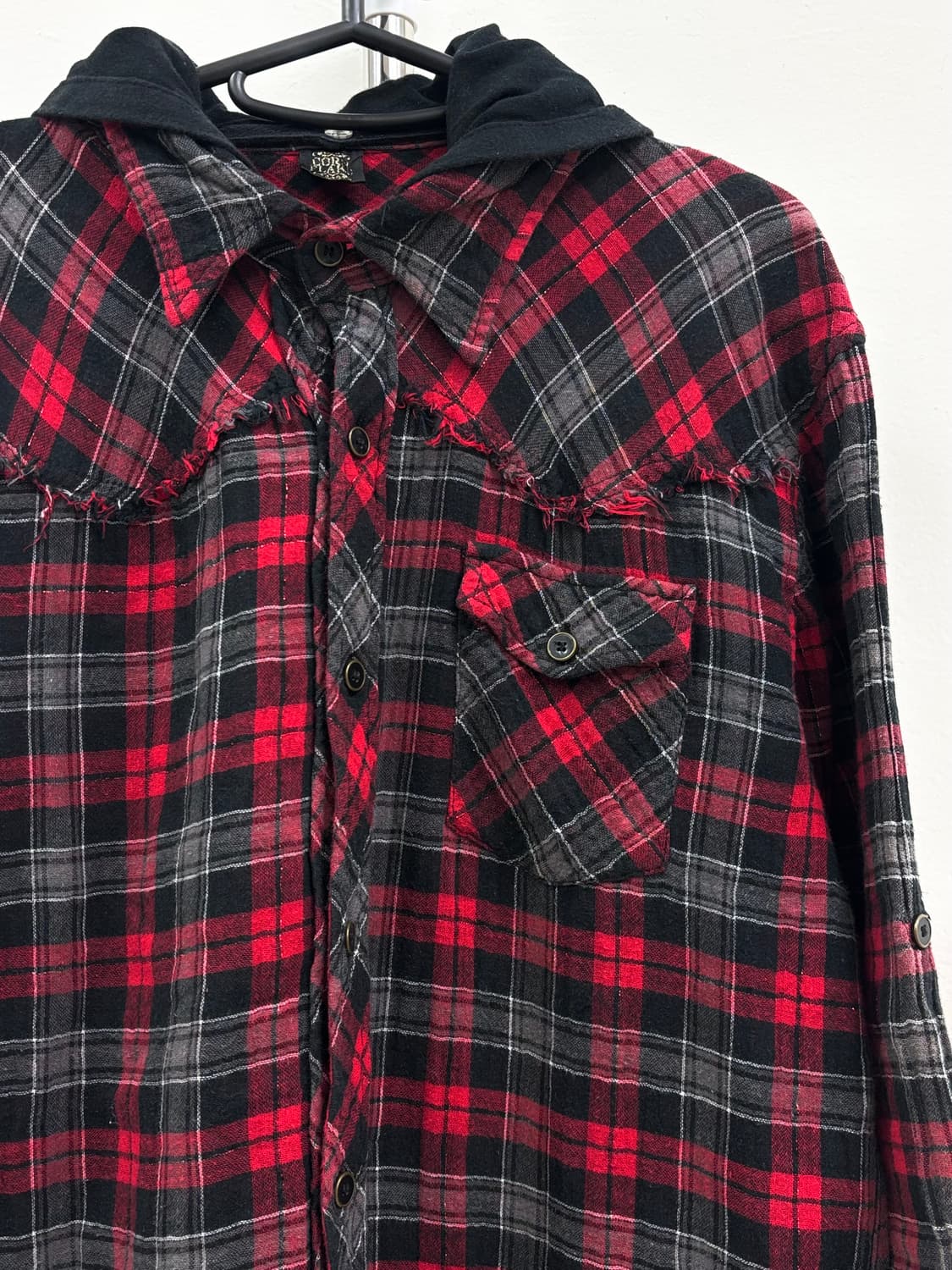 빈티지 락시크 체크 셔츠 상품이미지7