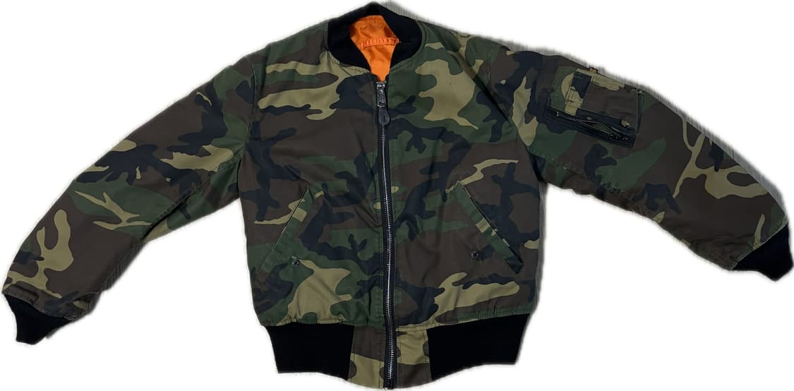 알파 인더스트리 카모 ma-1 상품이미지2