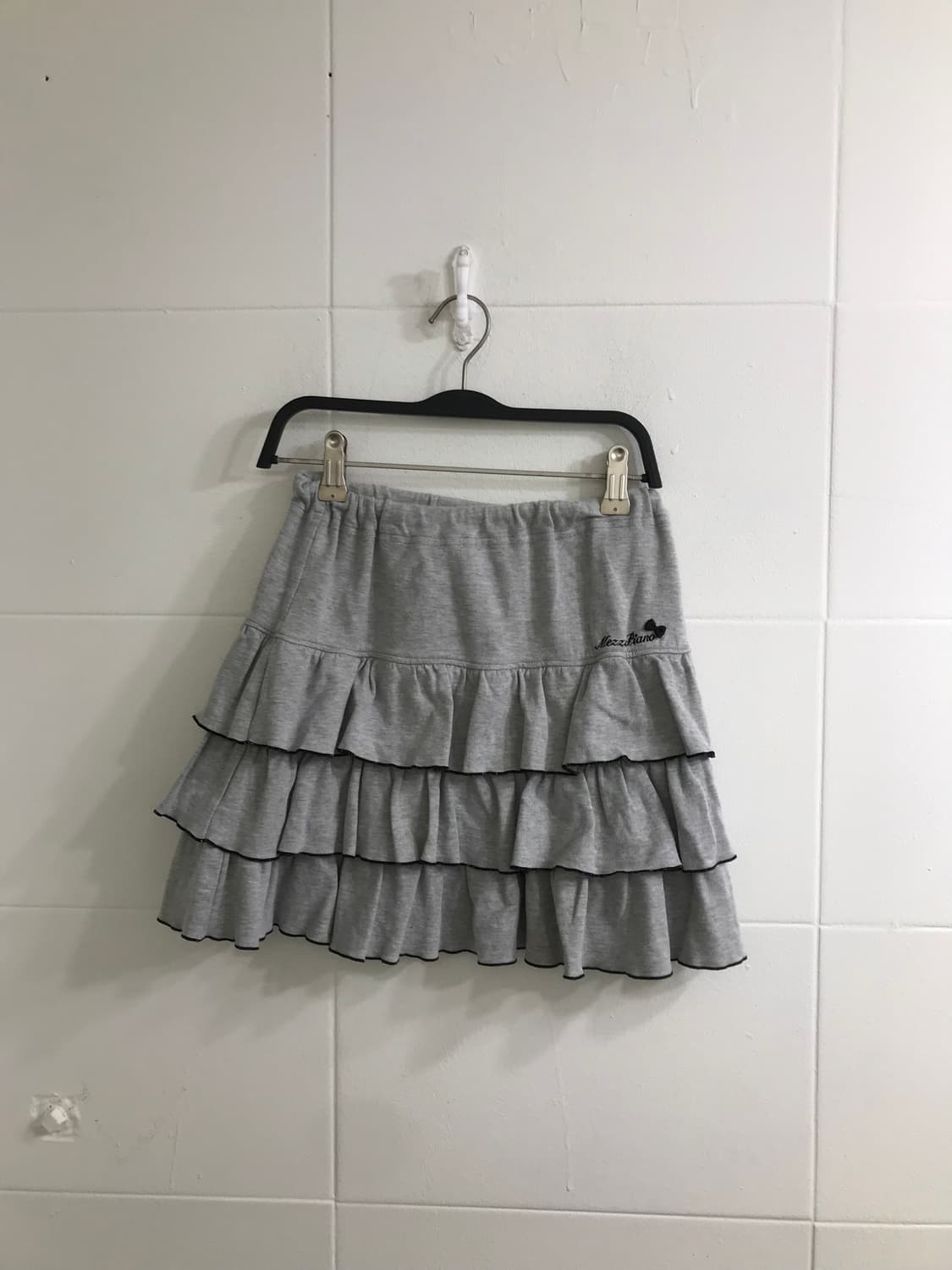 무채색 블랙 니혼진 도트 빅버튼 패딩 코디세트 상품이미지6