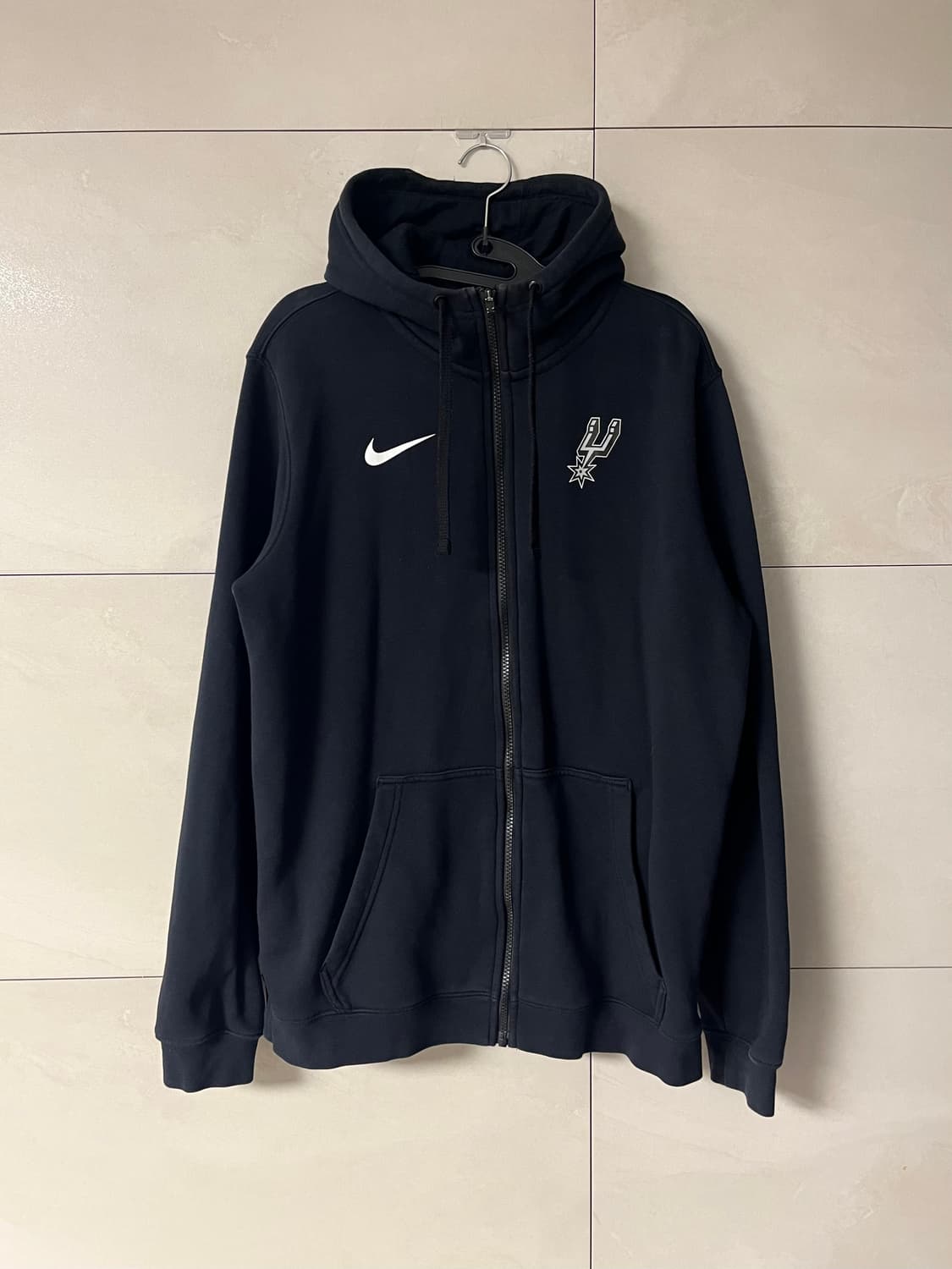 나이키xNBA 샌안토니오 스퍼스 후드집업 블랙 [L]  상품이미지1