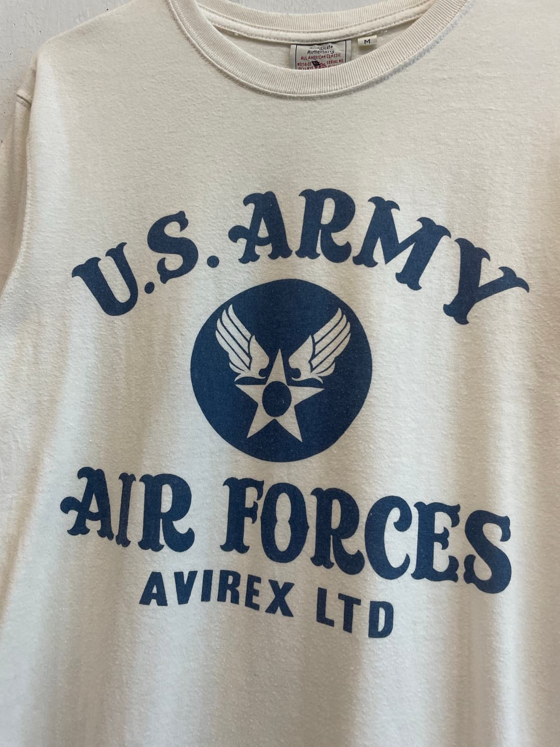 아비렉스 US ARMY 반팔 티셔츠 상품이미지2