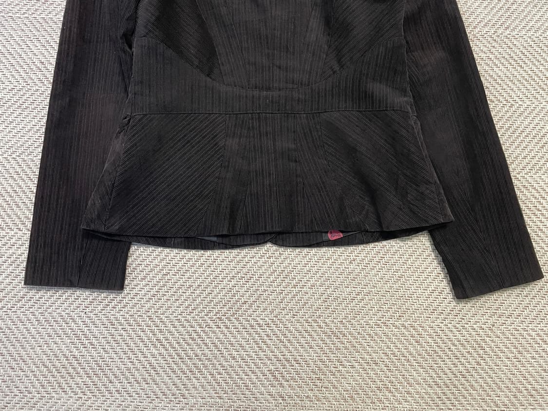 소니아 리키엘 코듀로이 브라운 자켓 J03680 상품이미지7