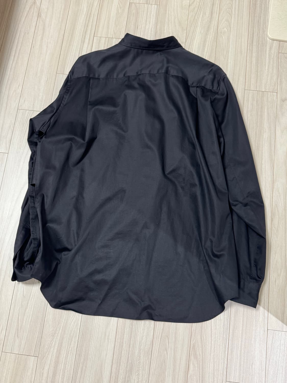 꼼데가르송 옴므플러스 셔츠 블랙 상품이미지4