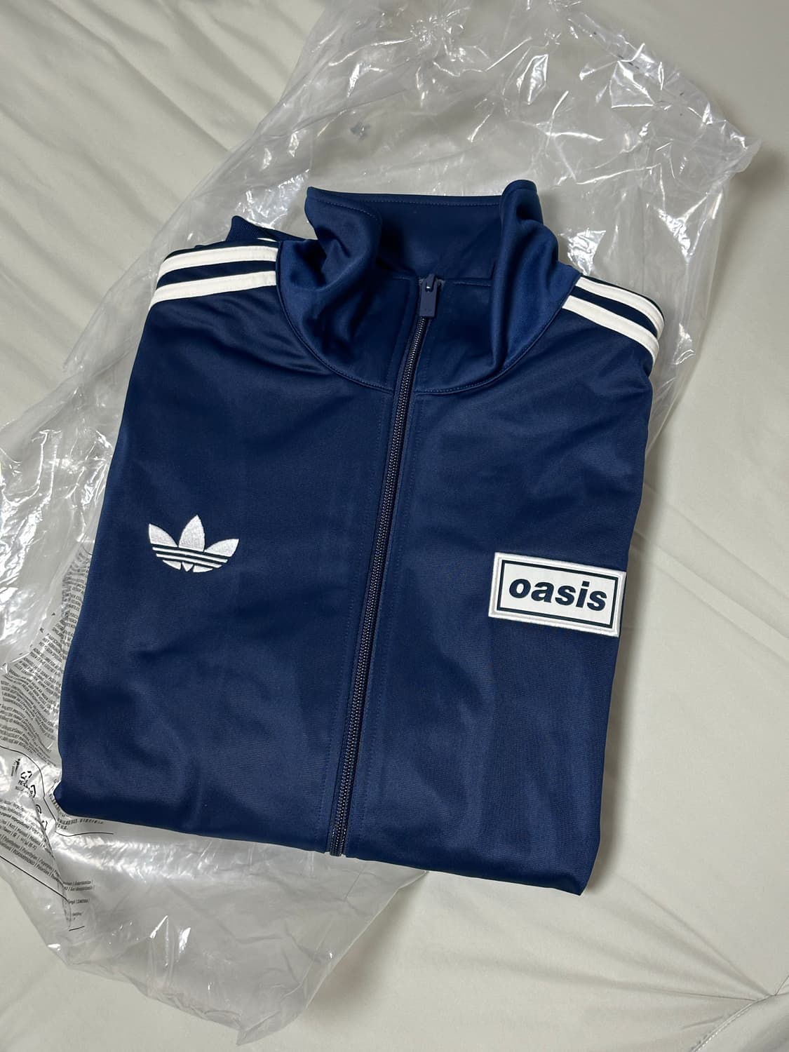 (L)아디다스 오아시스 트랙탑 나이트 인디고 네이비 / 져지 네이비 상품이미지1