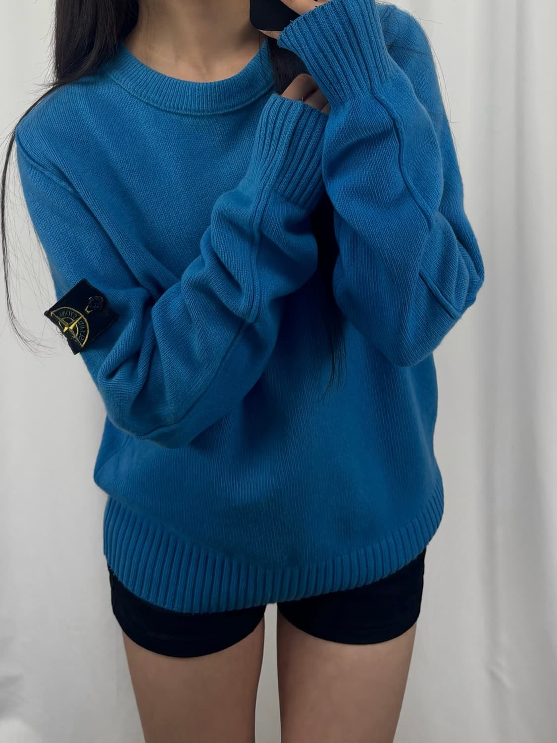 스톤아일랜드 블루 니트 상품이미지2