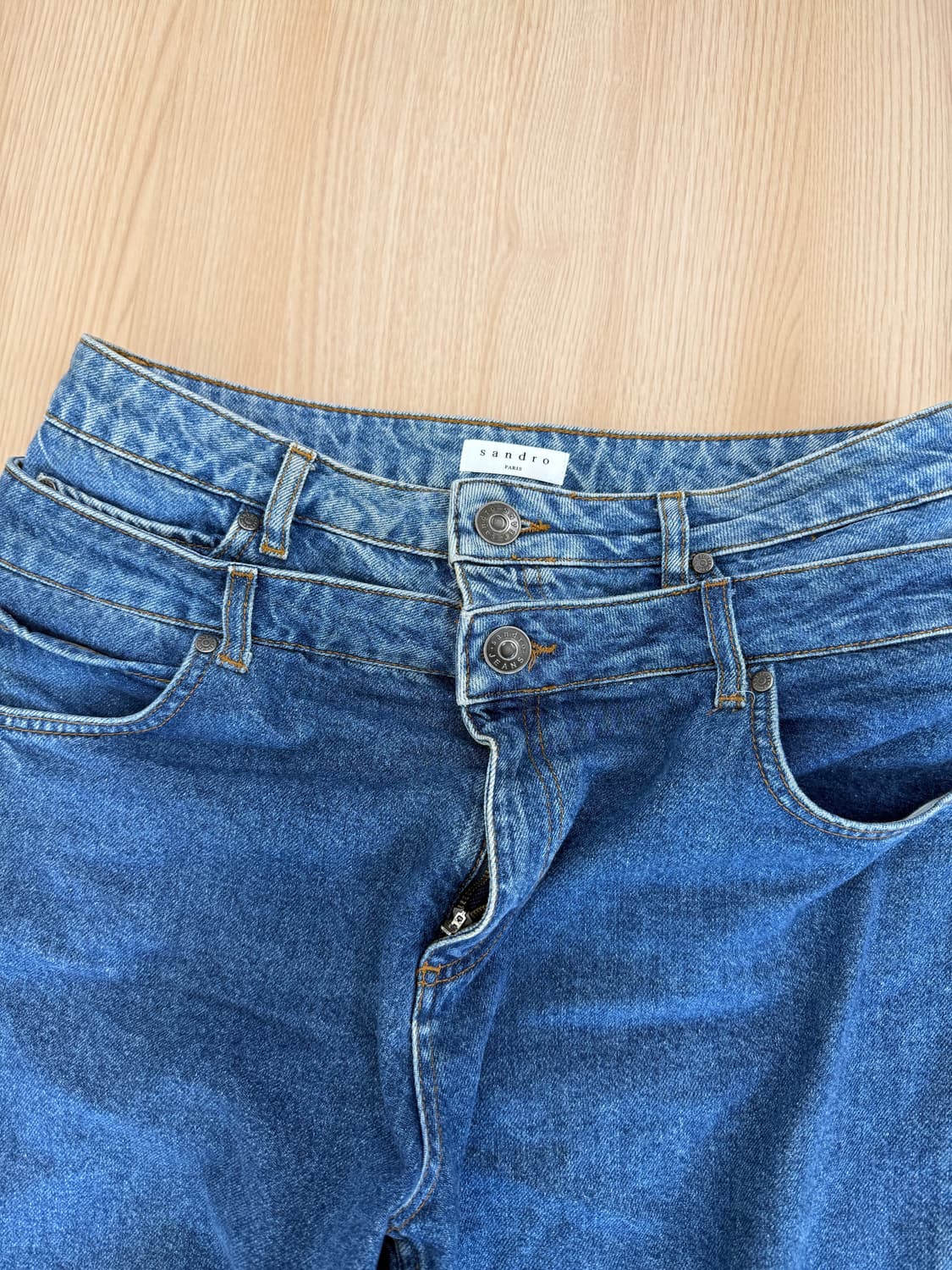 산드로 레이어드 데님  상품이미지3