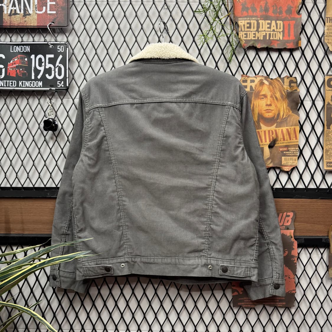 리바이스 타입 3 쉐르파 코듀로이 트러커 자켓 그레이 상품이미지2