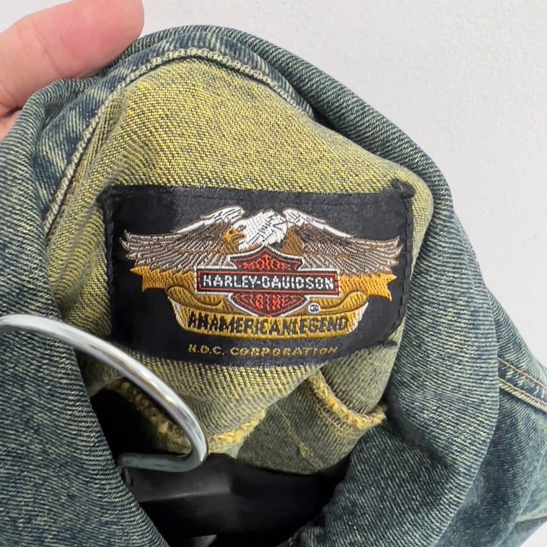 할리데이비슨 패치워크 데님자켓 상품이미지5