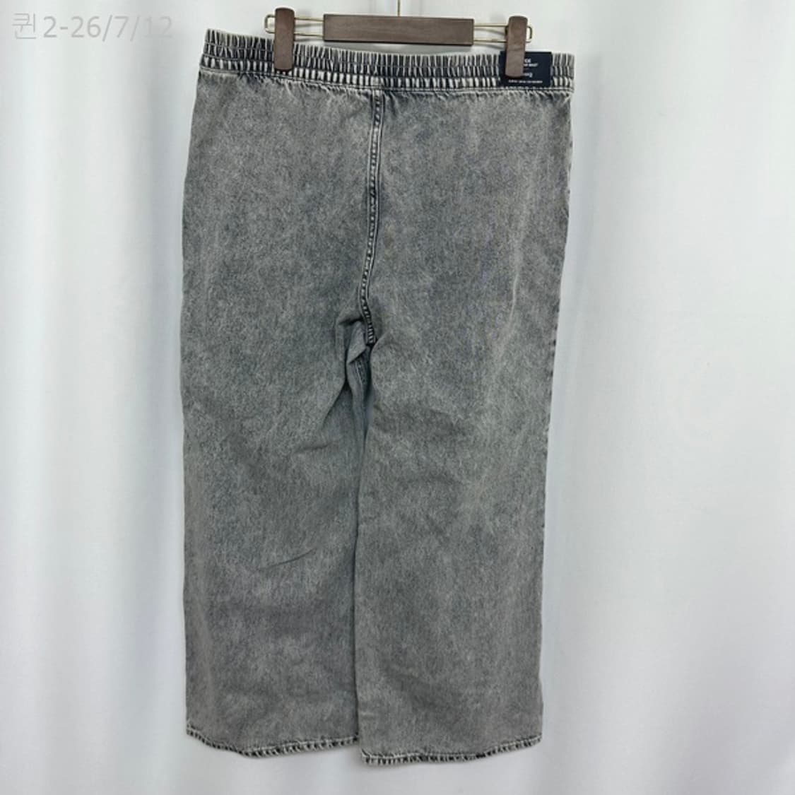 H&M 여자 밴딩 와이드 바지 미착용제품 빅사이즈 M(34-36)  상품이미지4