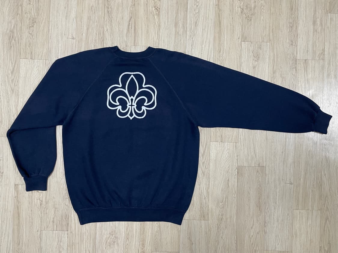 100~105) 90's 저지스 보이스카웃 빅프린팅 맨투맨 상품이미지3