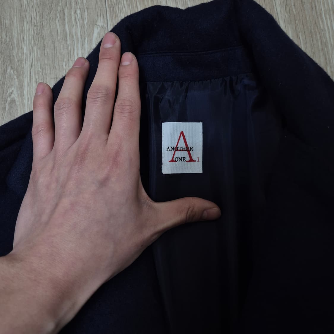 ANOTHER ONE 어나더원 남성 클래식 스탠다드 싱글 코트 FREE 상품이미지4