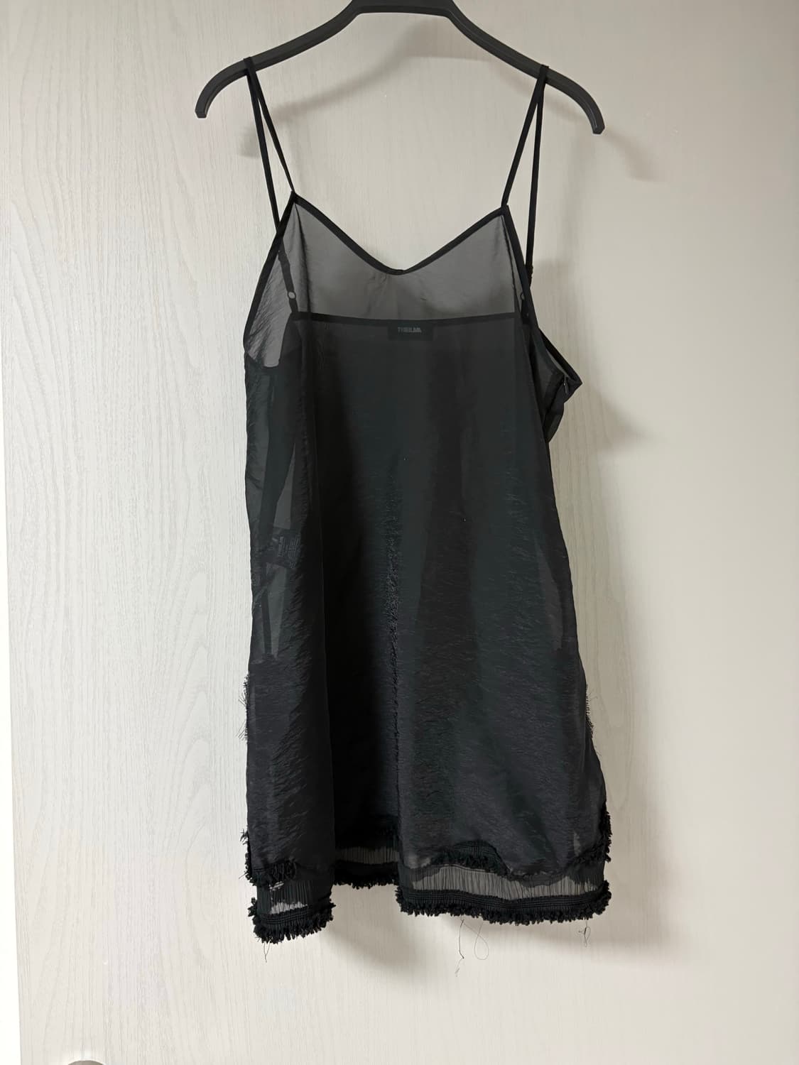 THEILMA 블랙 시스루 슬립 M 상품이미지1