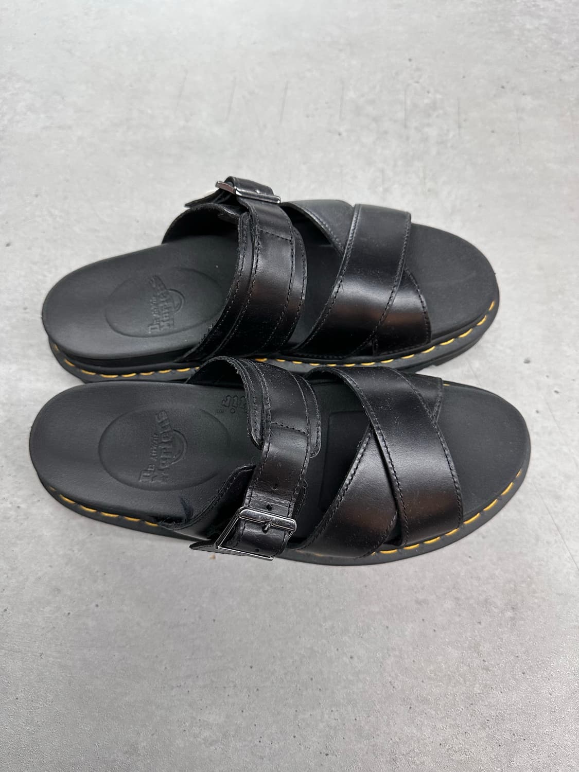🌟닥터마틴 라이커(Ryker) 레더 샌들 블랙 UK8 (270)🌟 상품이미지2