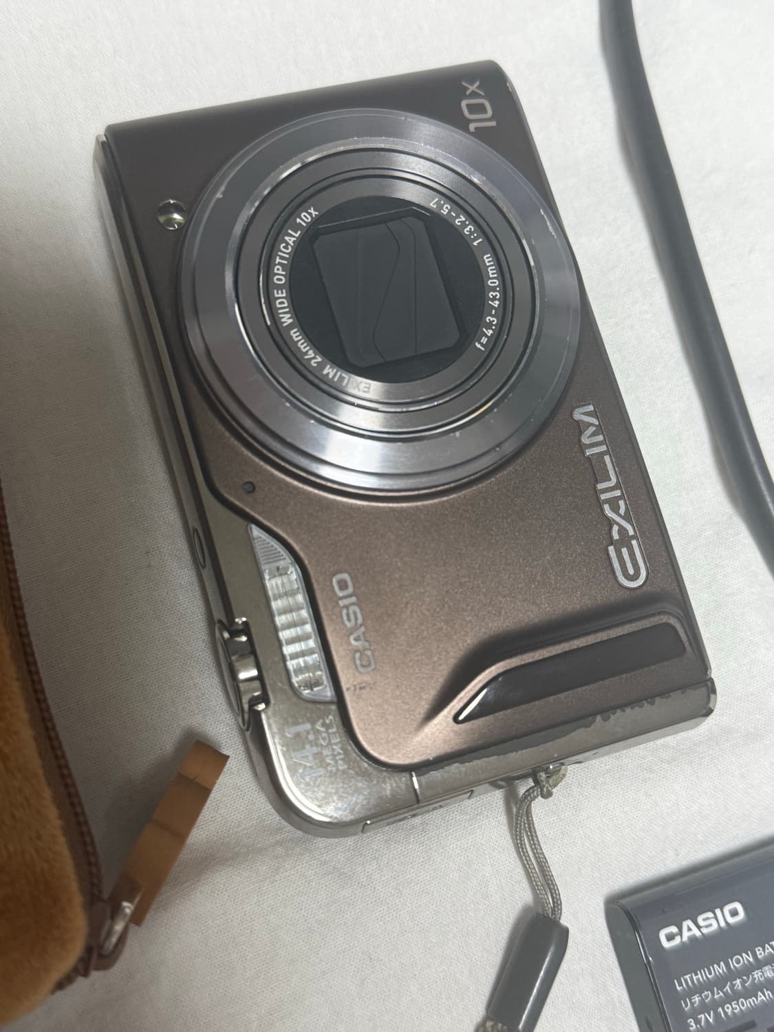 카시오 엑슬림 h-15 브라운 츄 pick 디카 상품이미지3