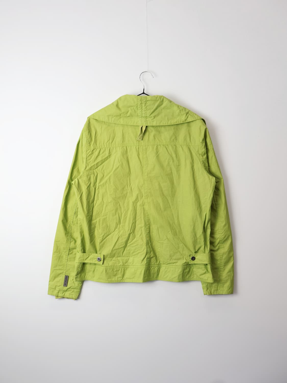 Columbia Lime Green Zip Up Windbreaker 상품이미지6