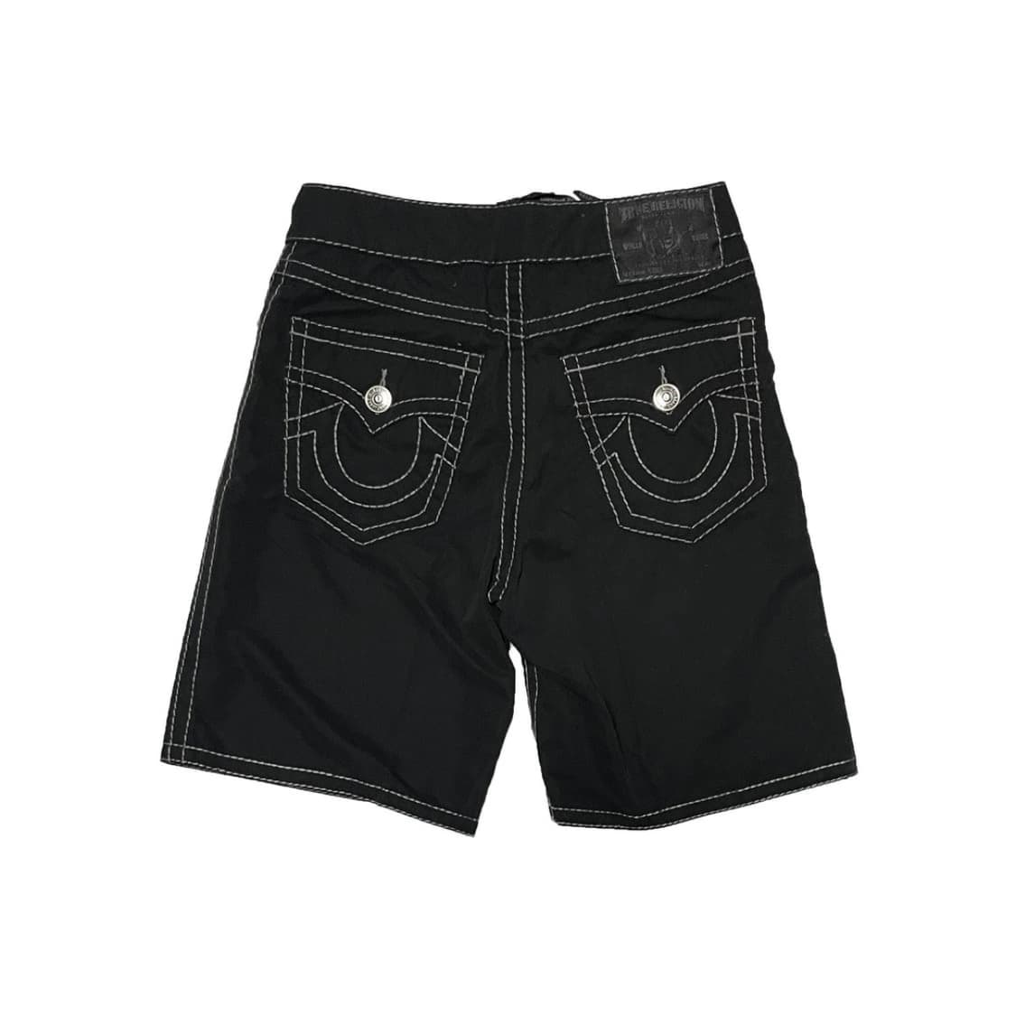 트루릴리전 블랙 스윔 하프 팬츠 상품이미지1