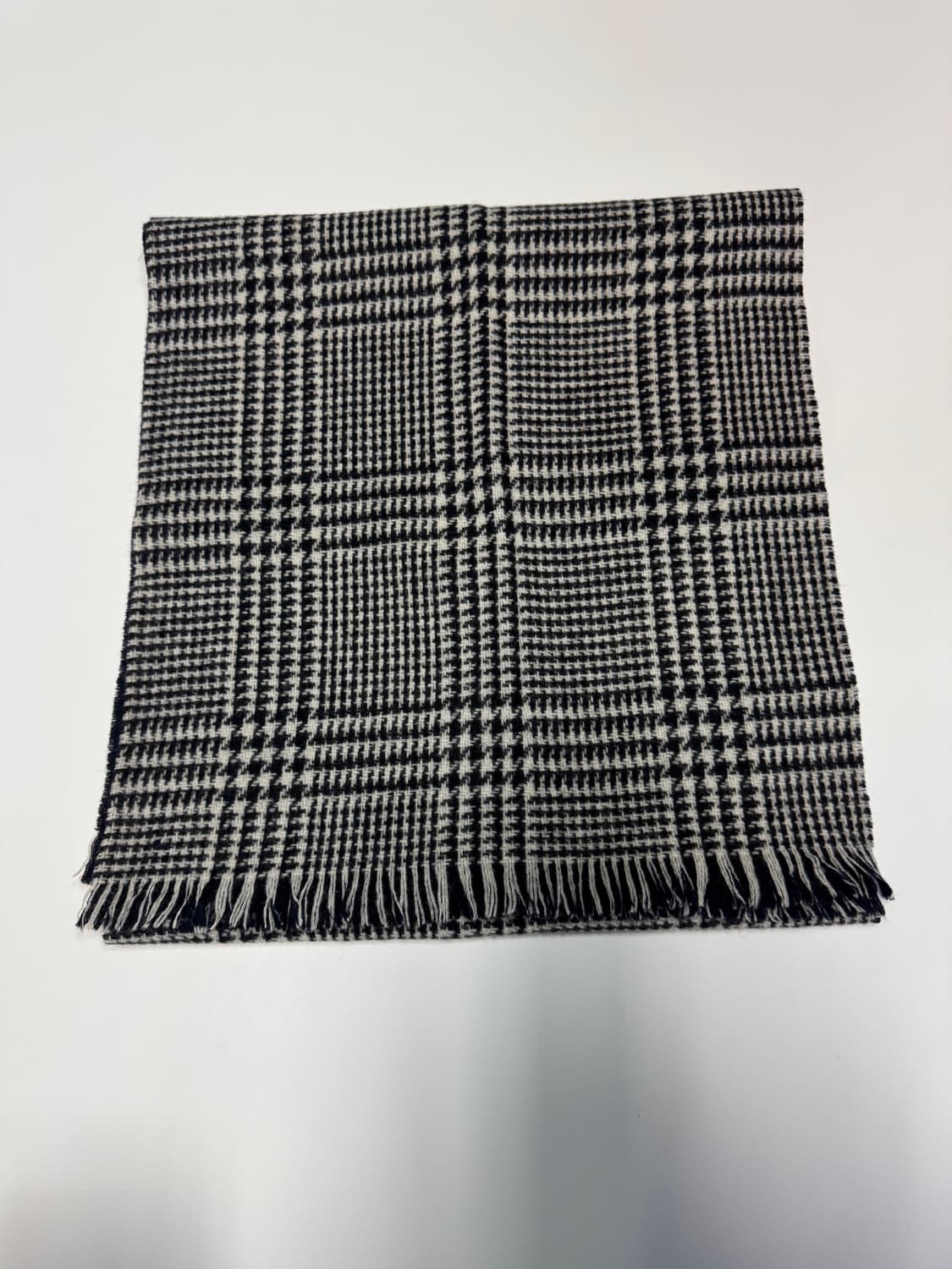 스튜디오톰보이 체크 패턴 울 머플러 상품이미지2