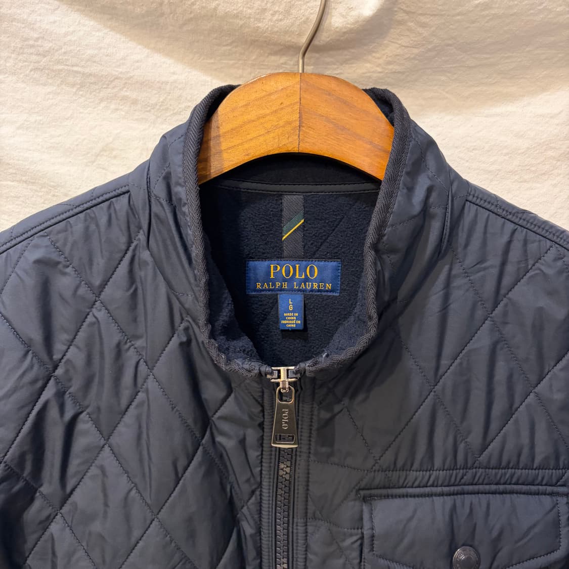 폴로 랄프로렌 퀼팅 누빔 자켓 기모 상품이미지3