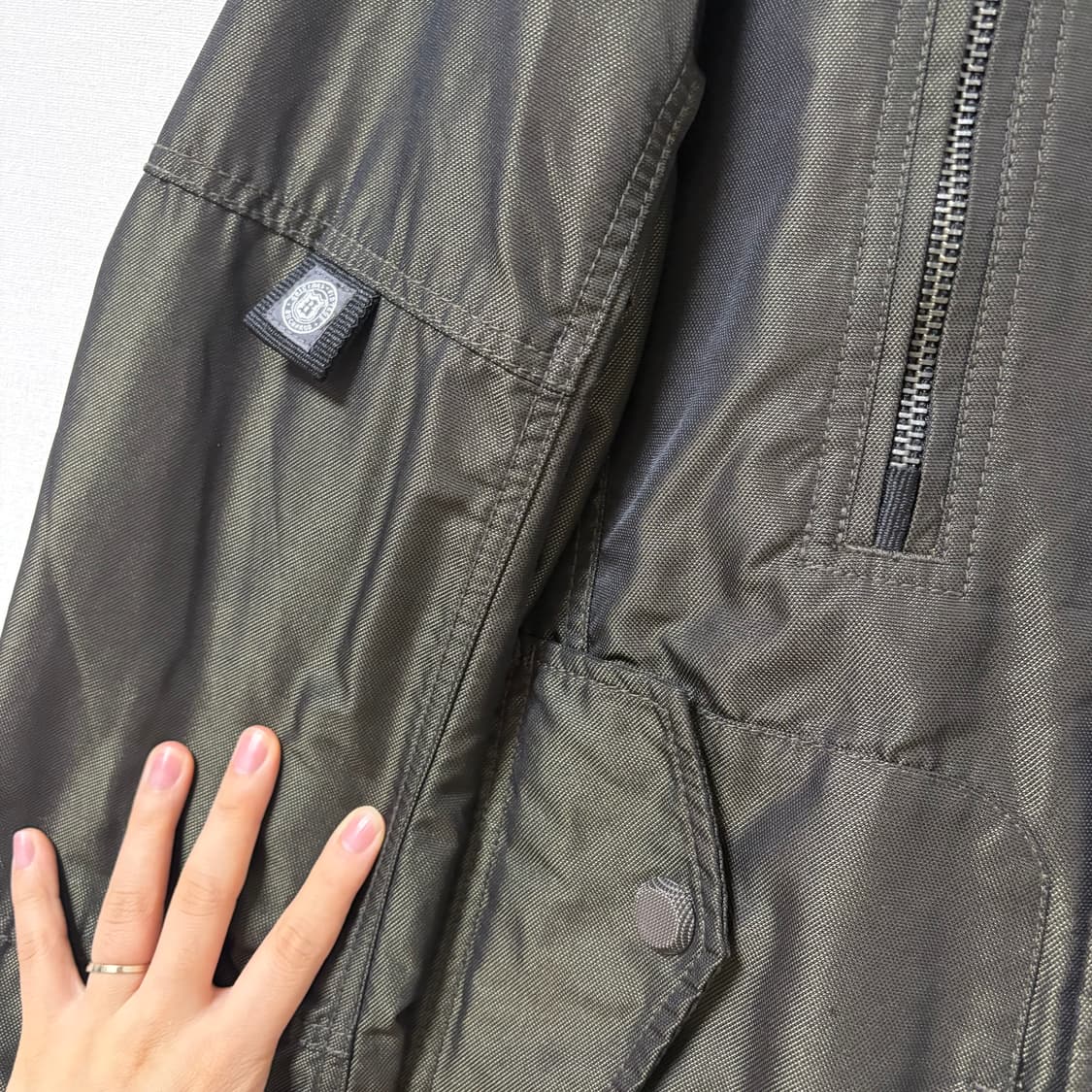 버카루 빈티지 자켓 (카키 L) 상품이미지8