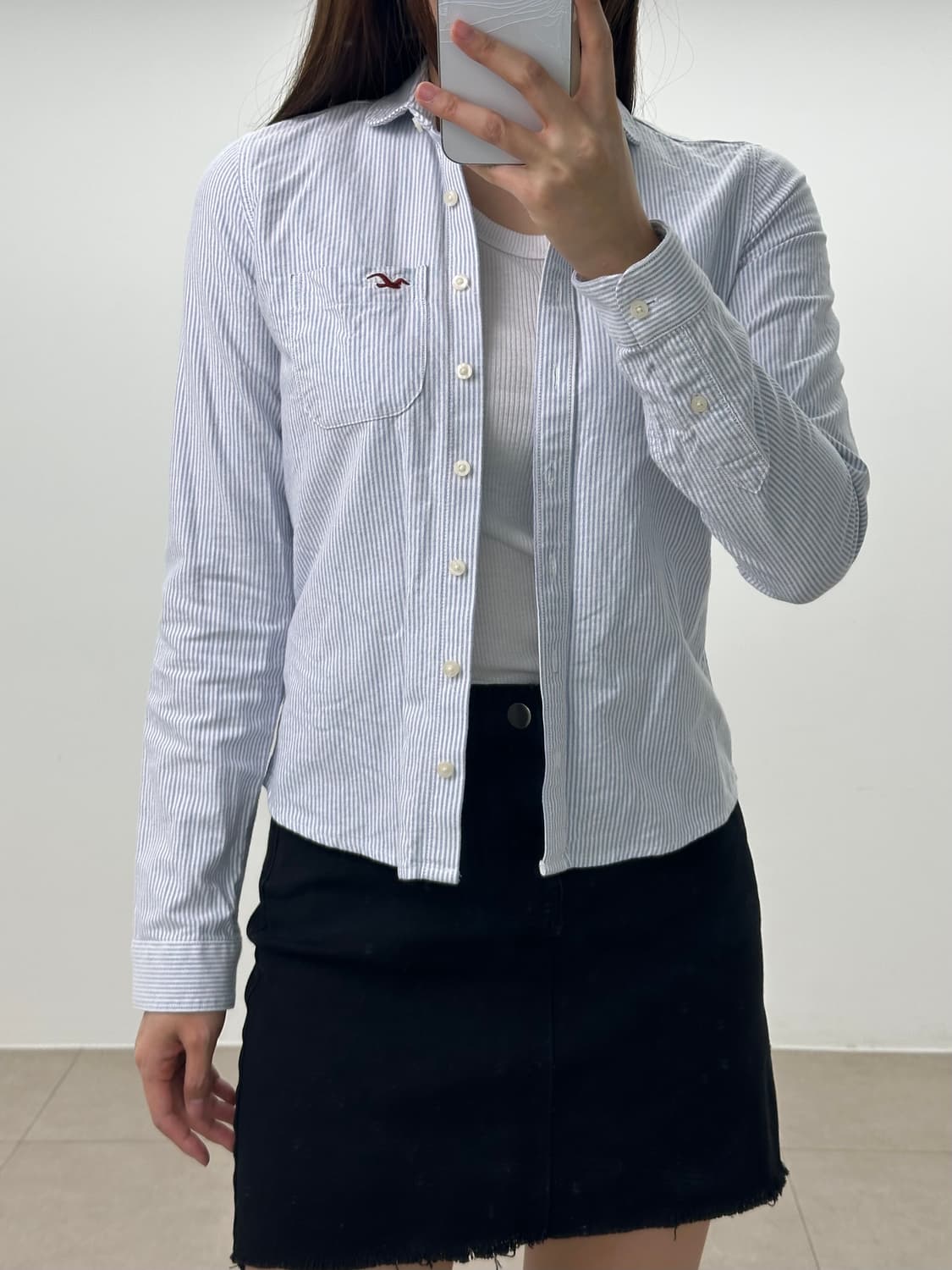 홀리스터 스트라이프 셔츠 상품이미지3