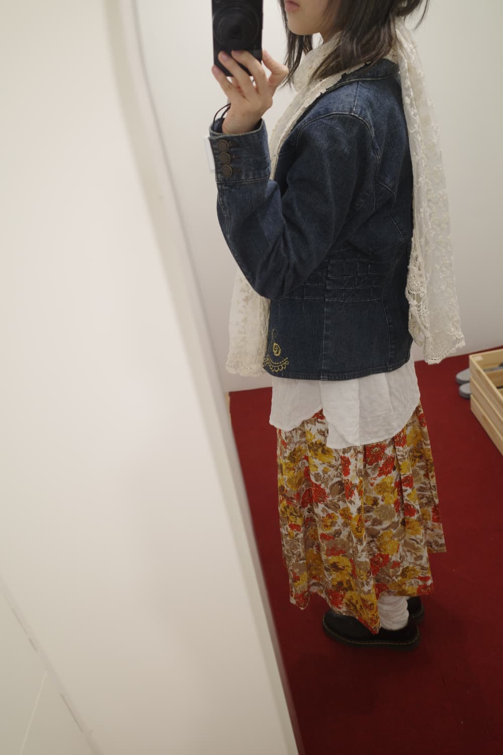 빈티지 자수 데님 자켓 상품이미지10