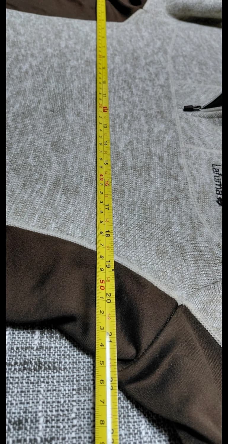 라푸마 남성 반집업 니트 100 상품이미지7