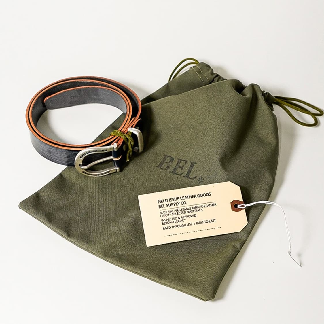 BEL Classic Bridle Belt Silver color 상품이미지5