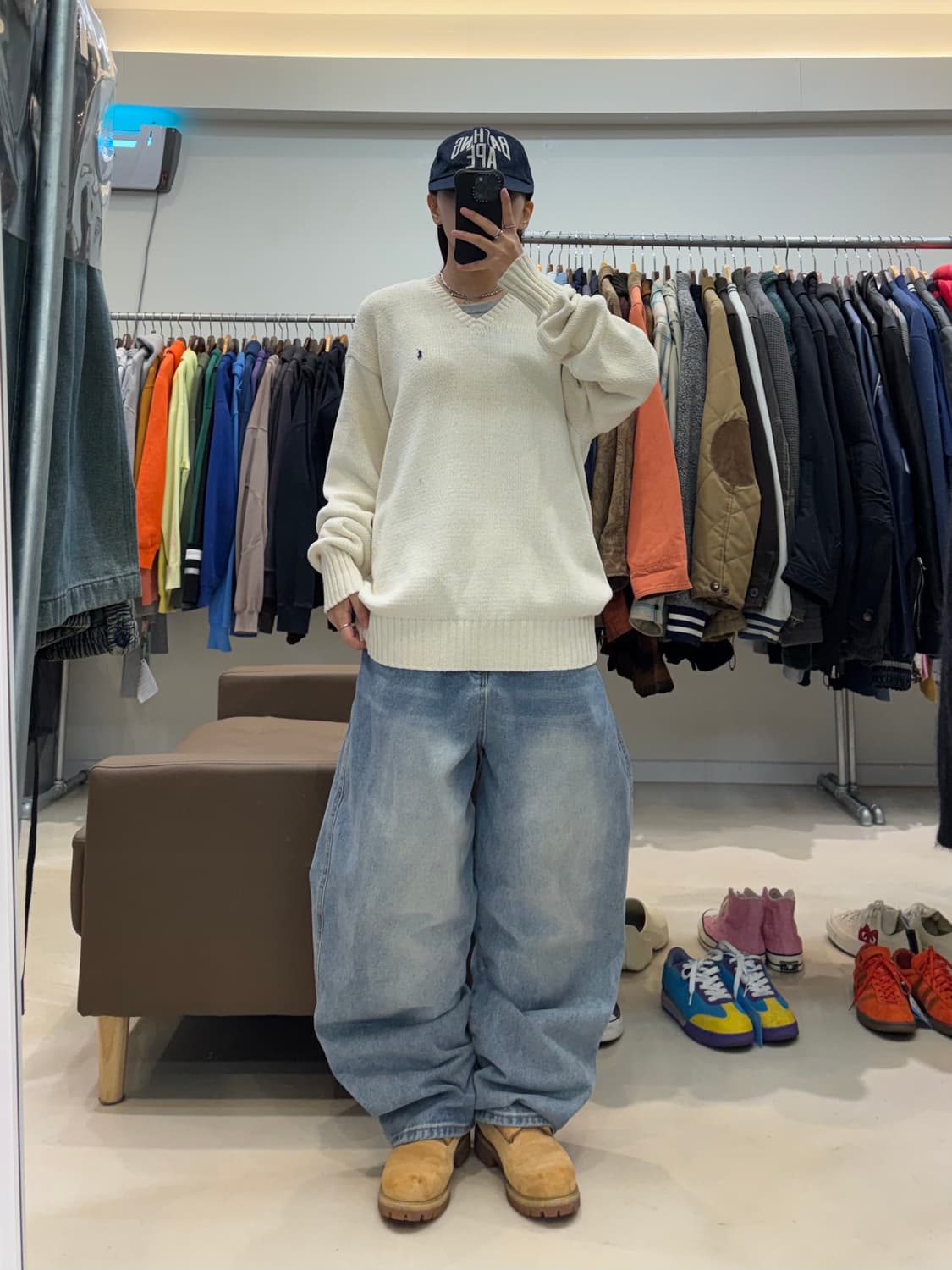 폴로 랄프로렌 브이넥 니트 상품이미지7