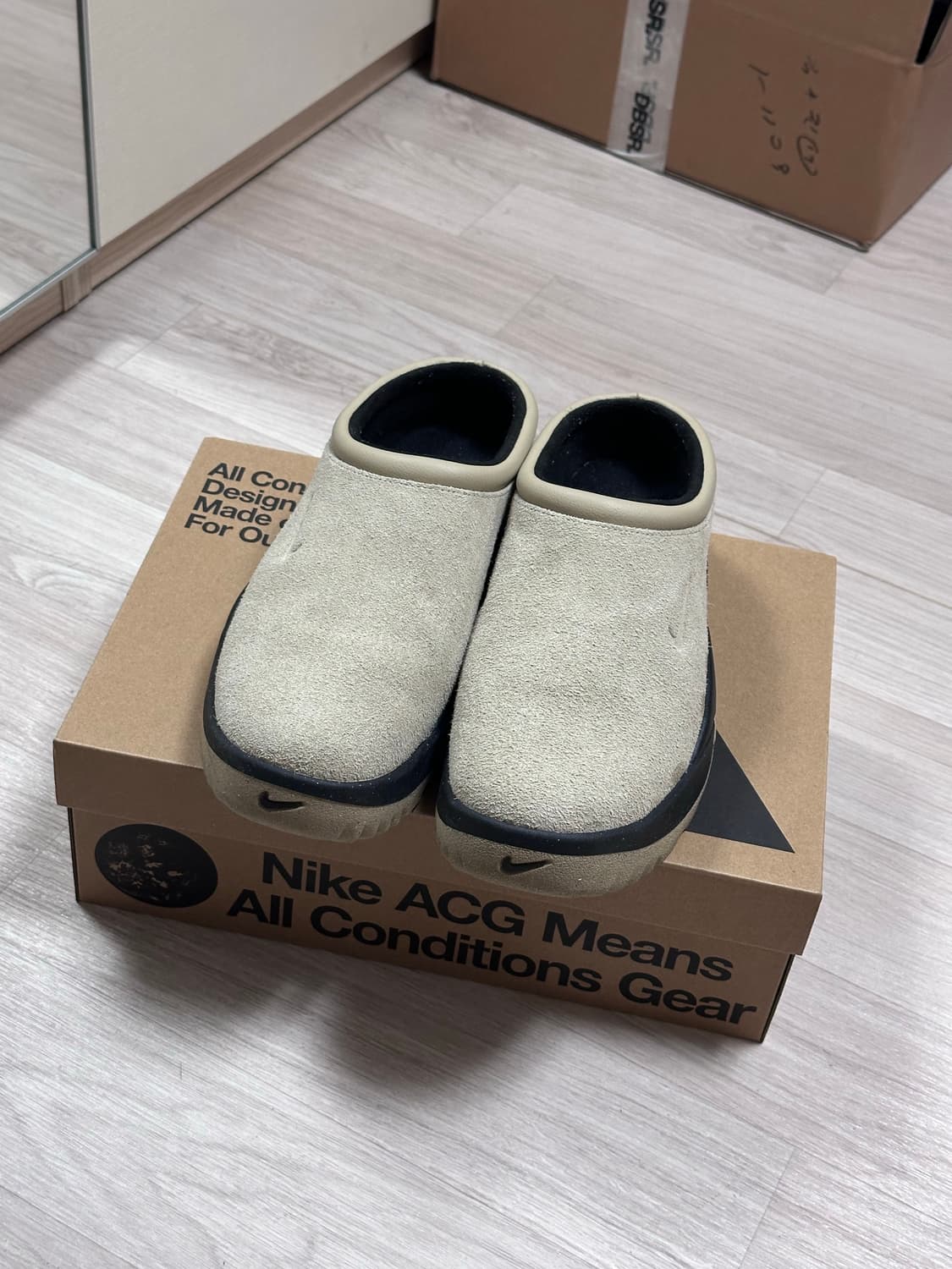 [270] 나이키 ACG 루퍼스 M - 라임스톤:블랙:라임스톤 상품이미지1