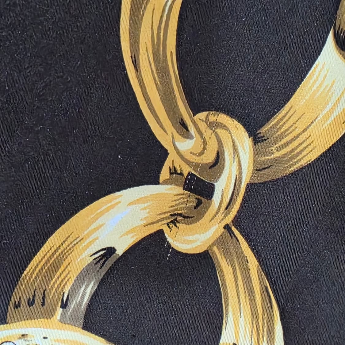 샤넬 cc로고 체인 스카프 브라운/빈티지 상품이미지8