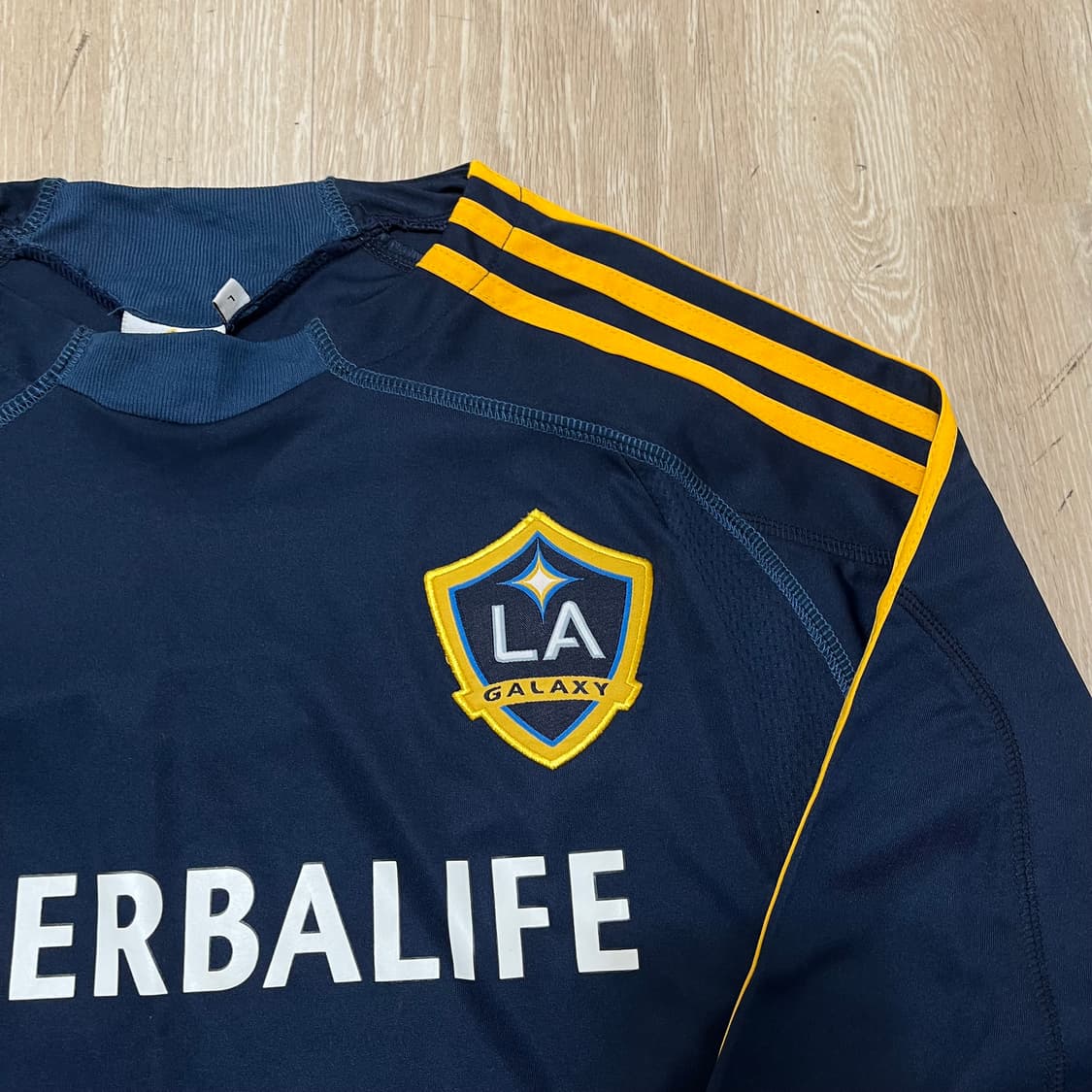 아디다스 LA 갤럭시 허벌라이프 07-08 어웨이 삼선 유니폼L(100 상품이미지2