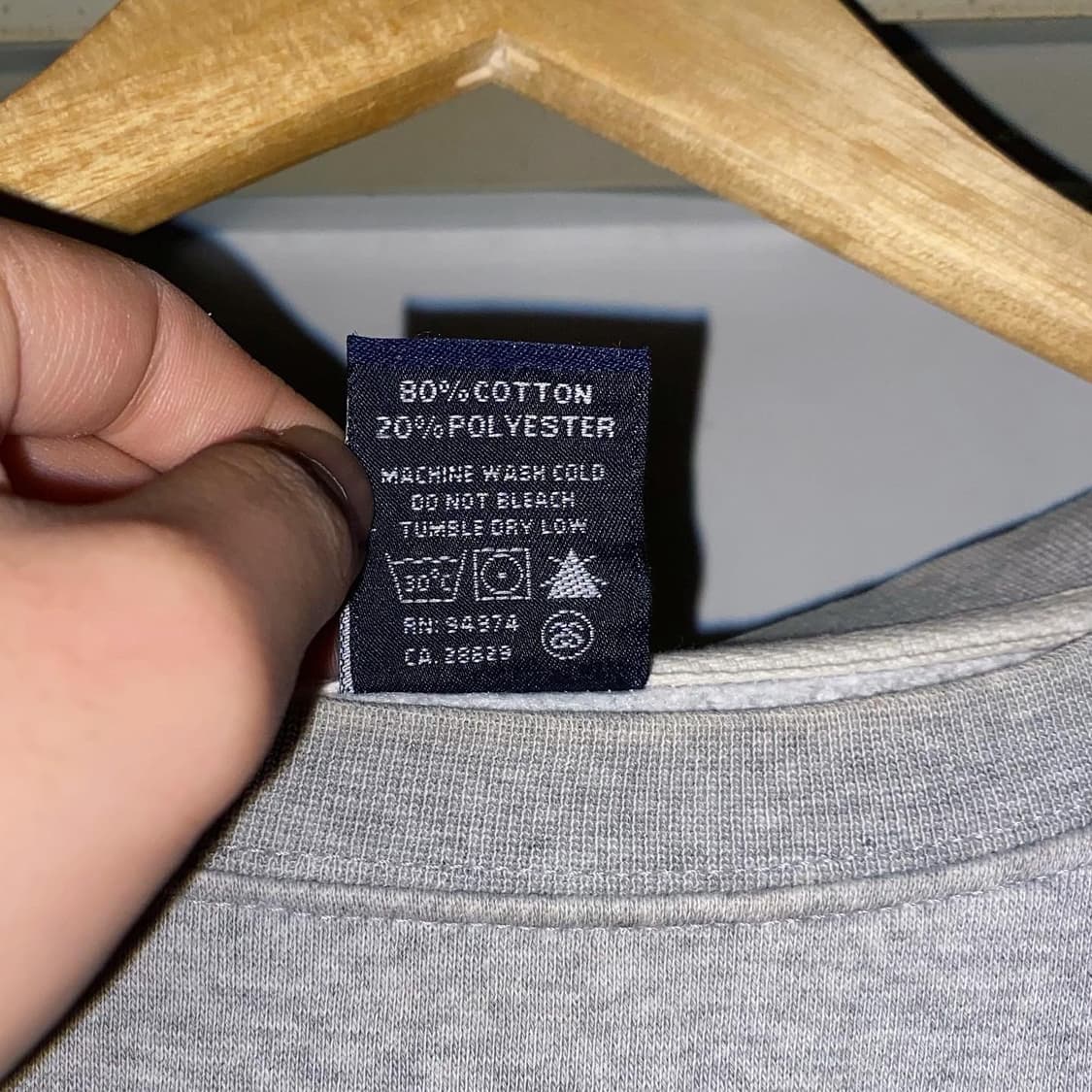 90s 스투시 루이비통 패러디 모노그램 로고 스웻셔츠 상품이미지5