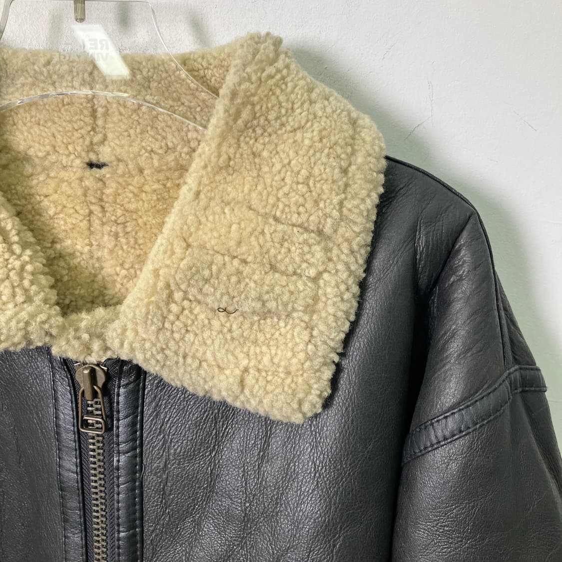 US B-3 양가죽 무스탕 자켓  상품이미지4