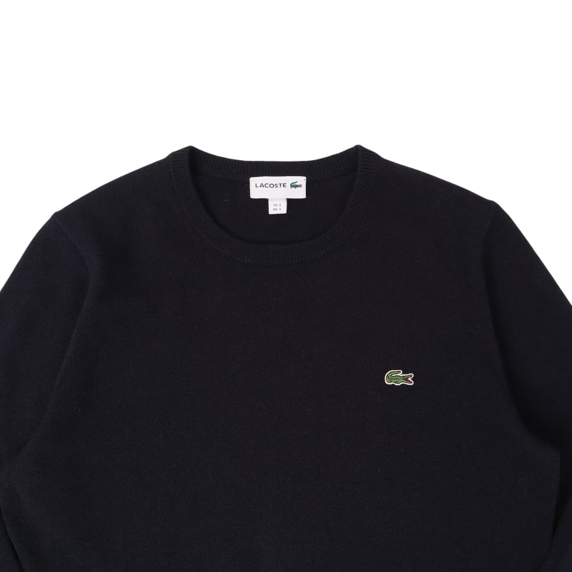 라코스테 다크네이비 엘보우 패치 니트 스웨터 상품이미지2