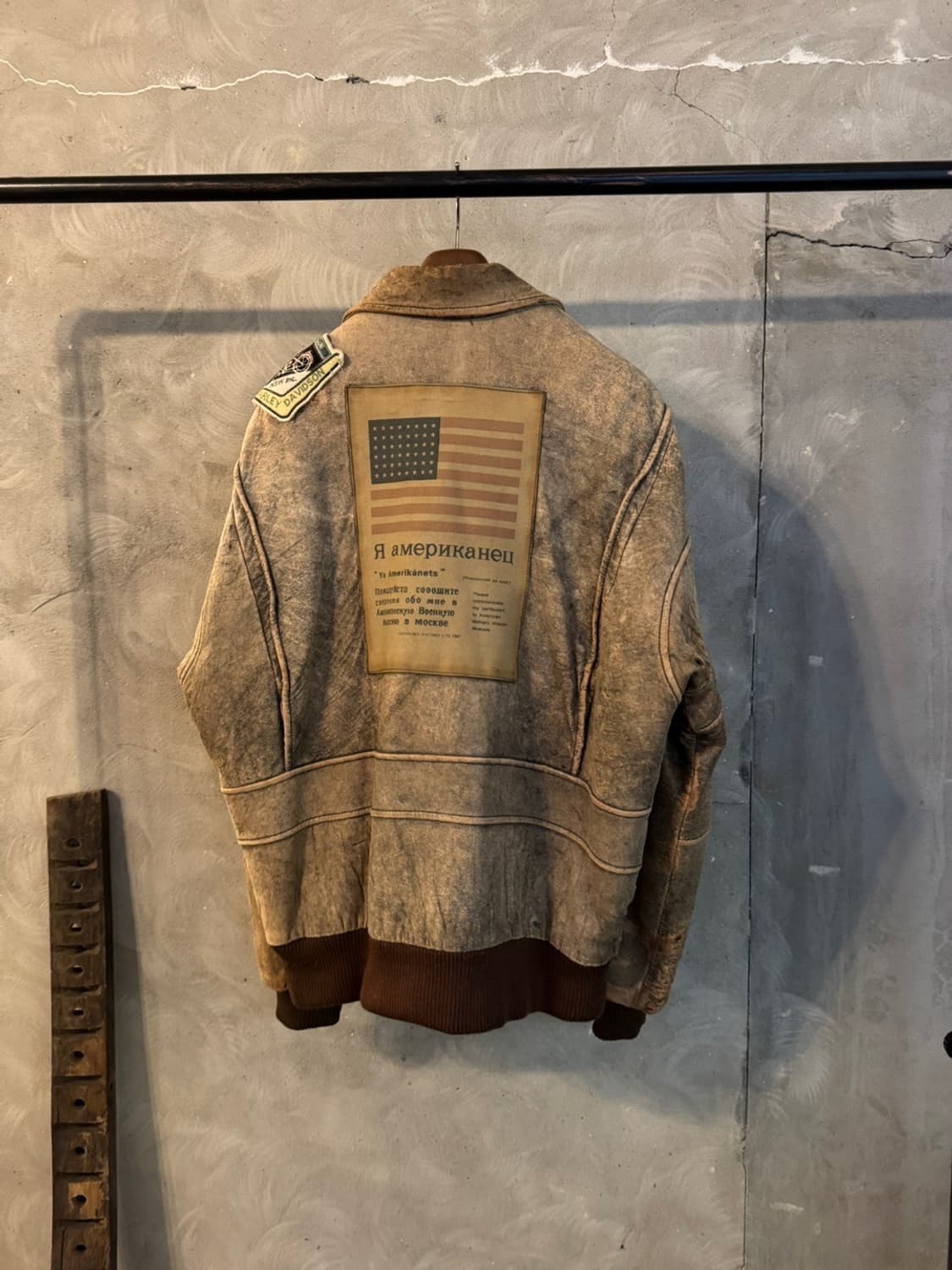 A-2 플라이트 램스킨 레더 자켓 100 상품이미지9