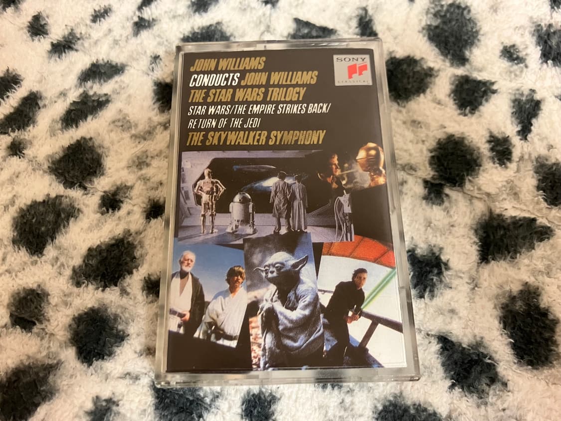 스타워즈 3부작 OST 존윌리엄스 영화음악 라이센스 초판 카세트테이프 상품이미지1