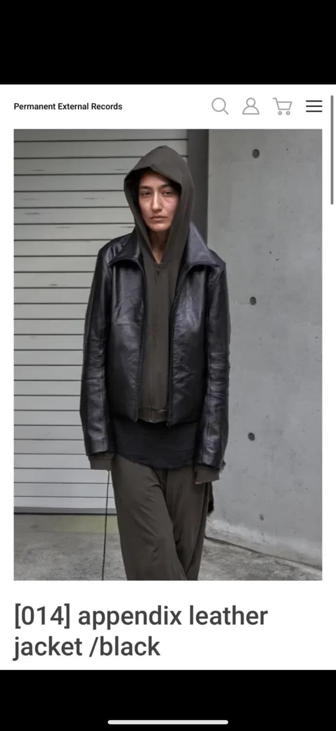 [구매] 머듈 레더 자켓 블랙 3사이즈 구해요 상품이미지1