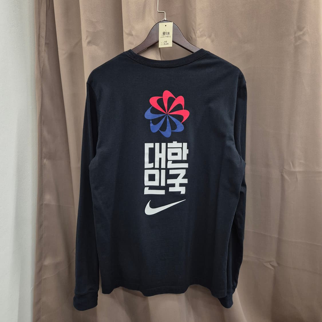 나이키 KOREA 대한민국 긴팔 티셔츠 XL 상품이미지3
