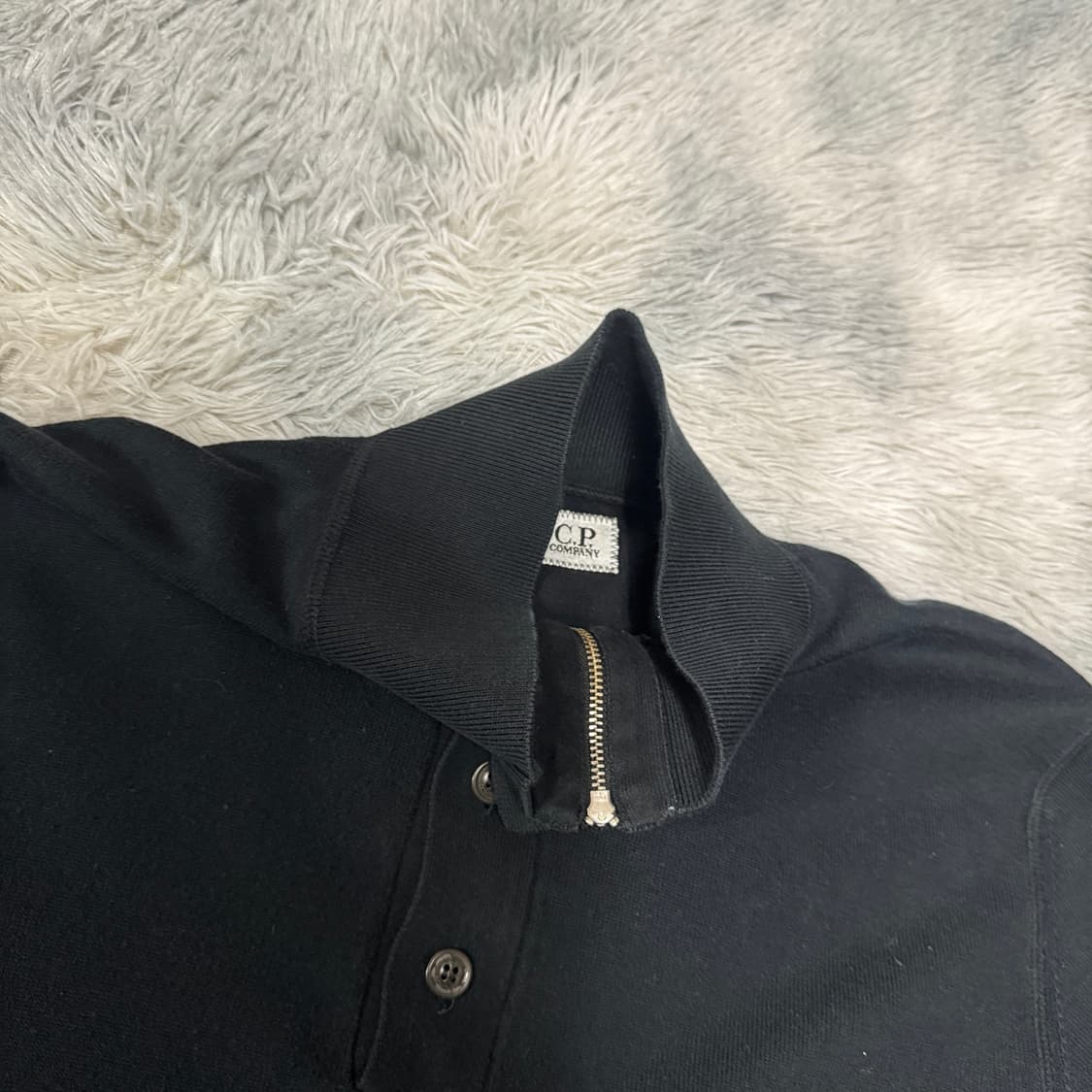 CP컴퍼니 반집업니트 정품 50 100 사이즈백화점택 상품이미지3