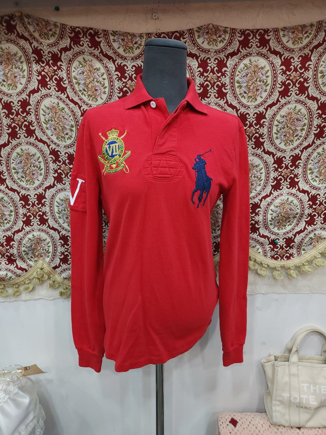 폴로 랄프로렌 럭비 빅포니 카라 긴팔티

 상품이미지1