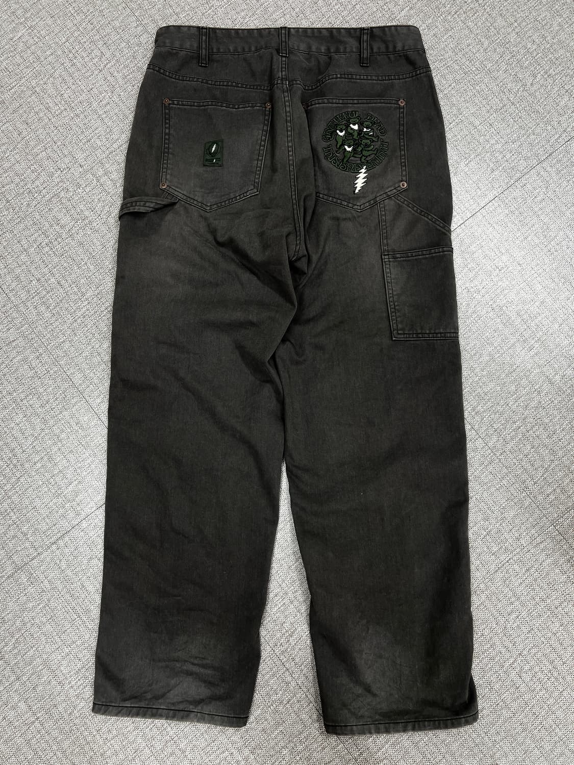 디스이즈네버댓 그레이트풀데드 댄싱베어 더블니 팬츠 L 상품이미지2