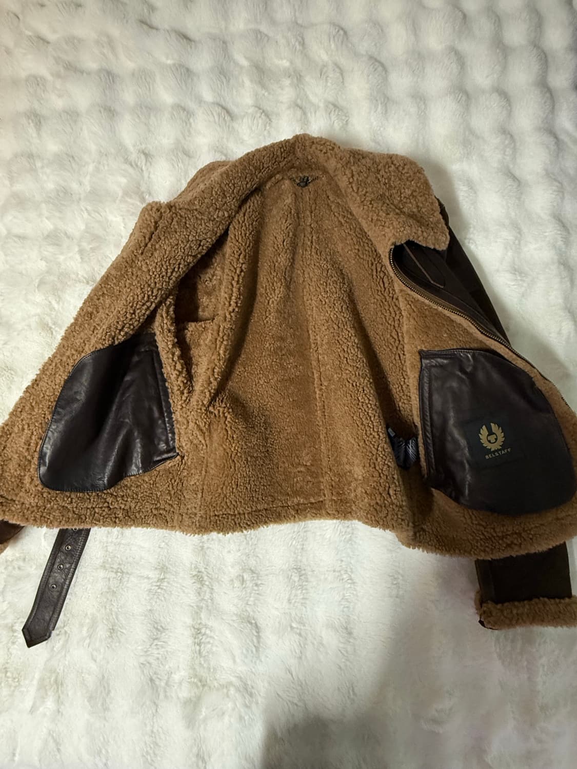 [48] 벨스타프 와일더 무스탕 자켓 상품이미지6