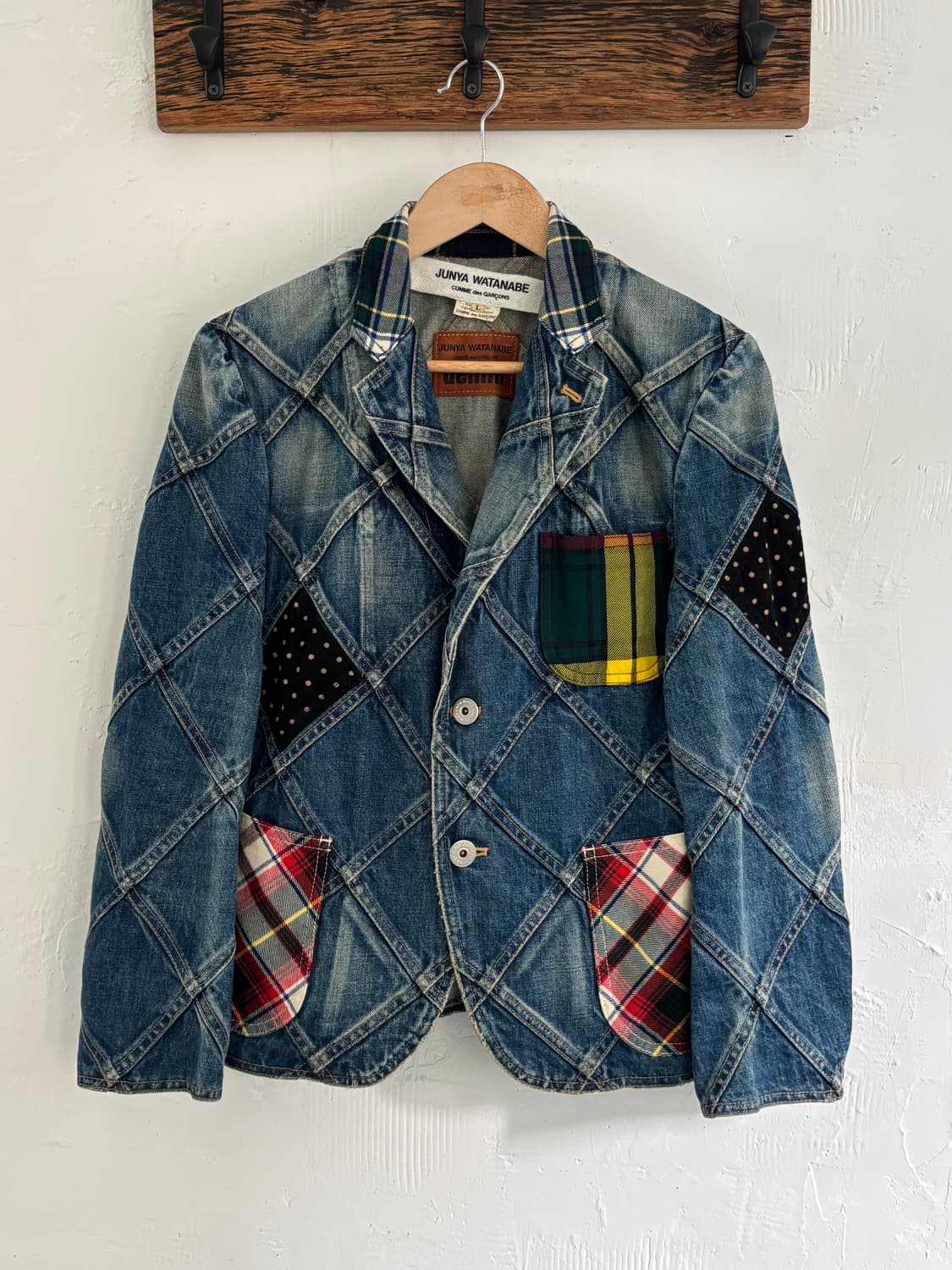 Junya Watanabe 준야와타나베 패치 데님 자켓 상품이미지2