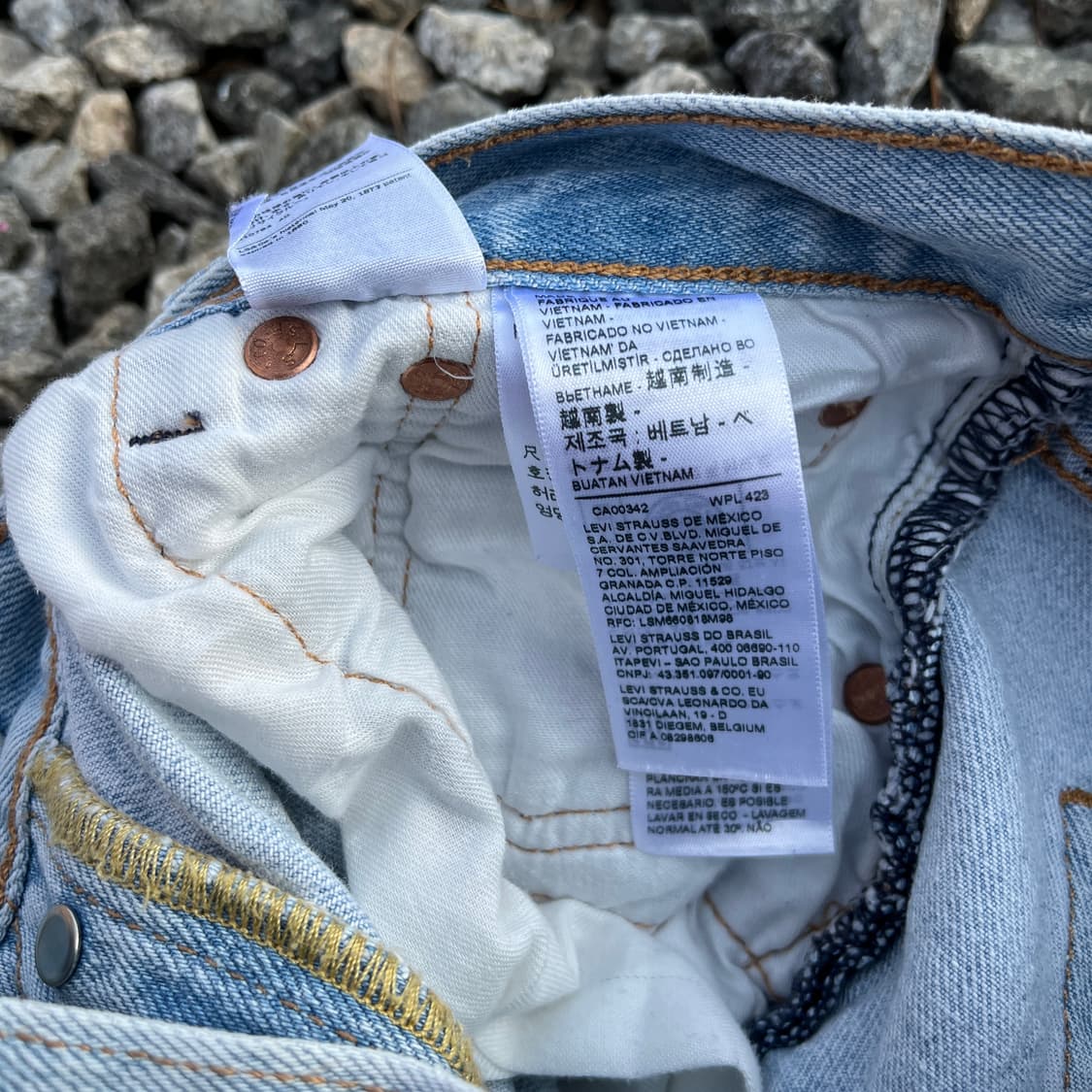 리바이스 501 빈티지 데님(실측확인) 상품이미지4