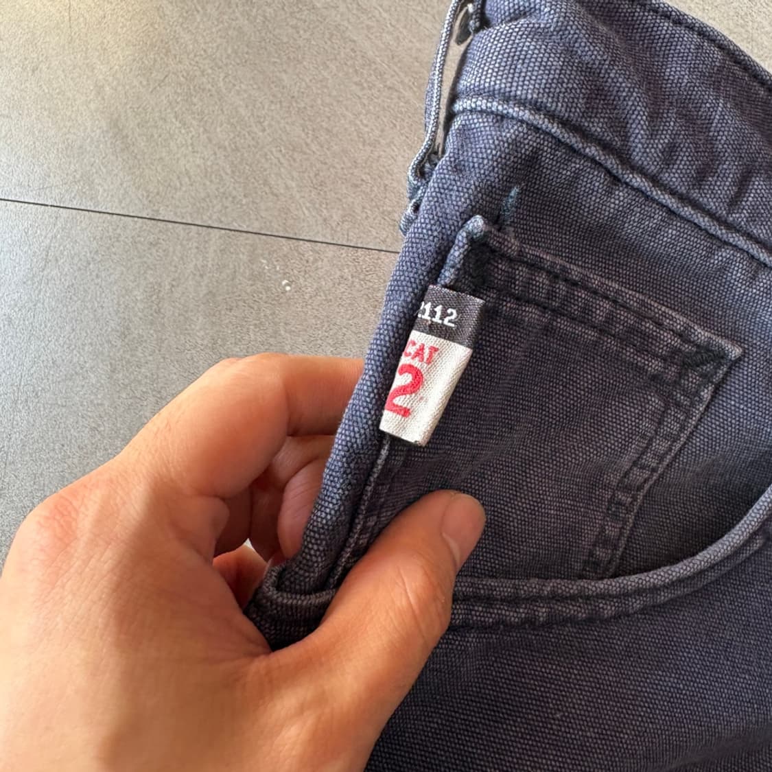 칼하트 오리지널 fr 네이비 카고 팬츠 상품이미지9